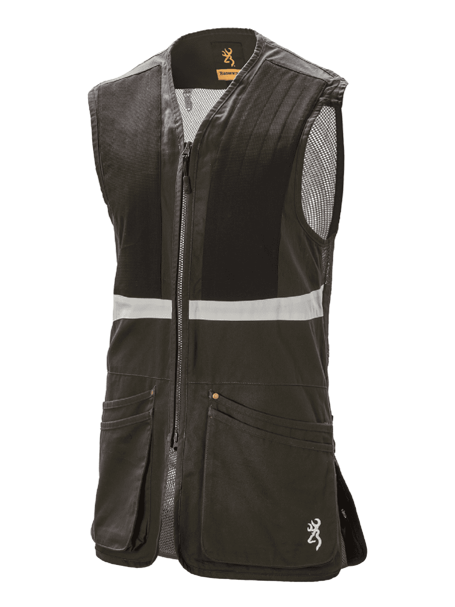 Browning Shooting Vest Sporter Curve Dark Green