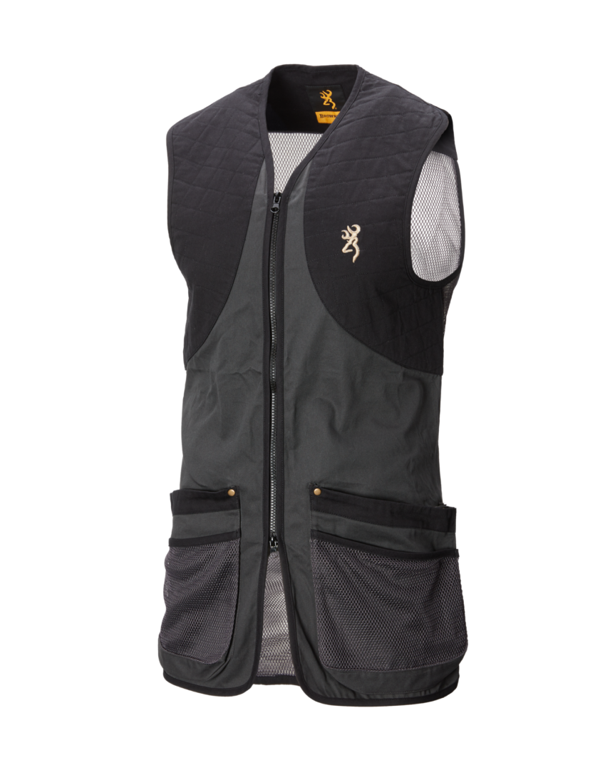Browning Shooting Vest Classic Anthracite