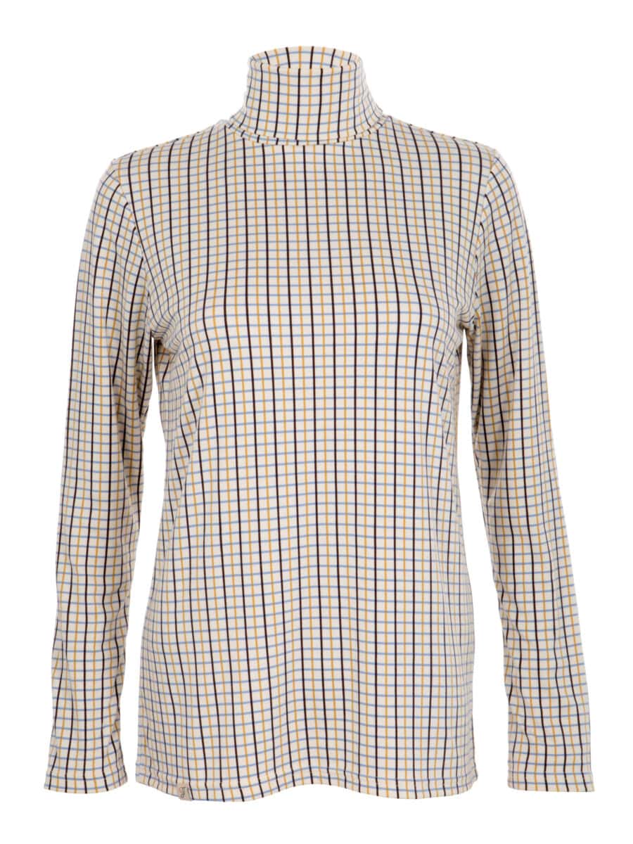 Ginger & Jardine Ladies Cosy Roll Neck Mustard