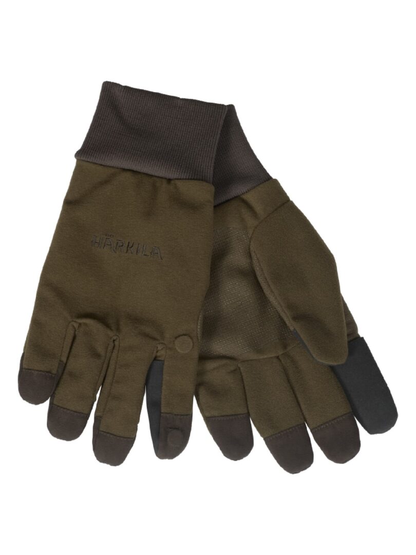 Harkila Retrieve HWS Gloves Dark Warm Olive