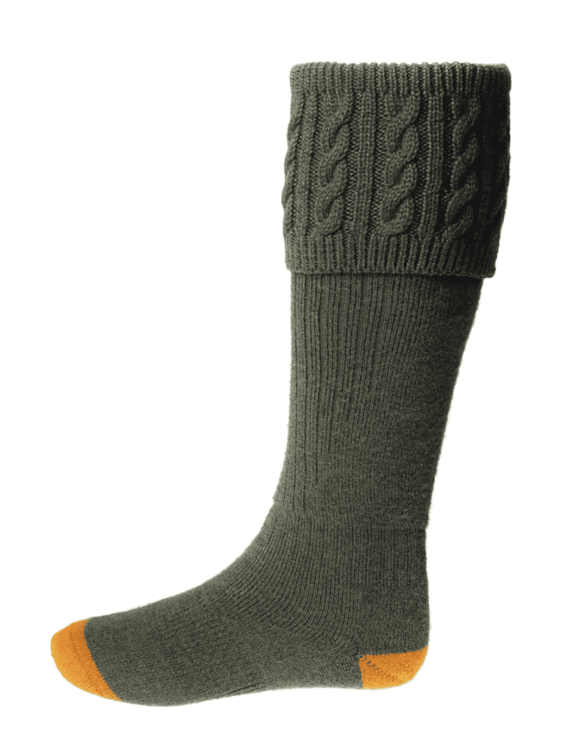 House of Cheviot Men's Sutherland Sock Bracken