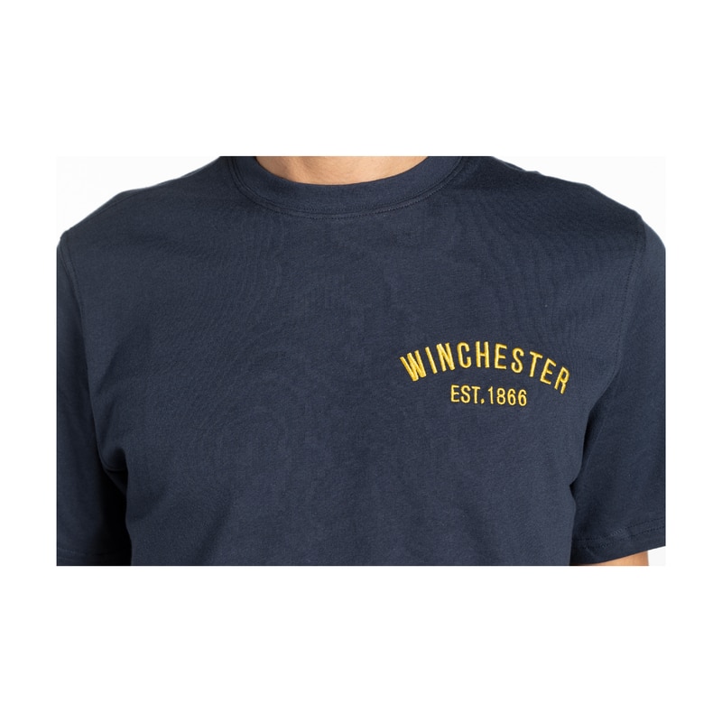 Winchester T-Shirt Colombus Navy - Image 4