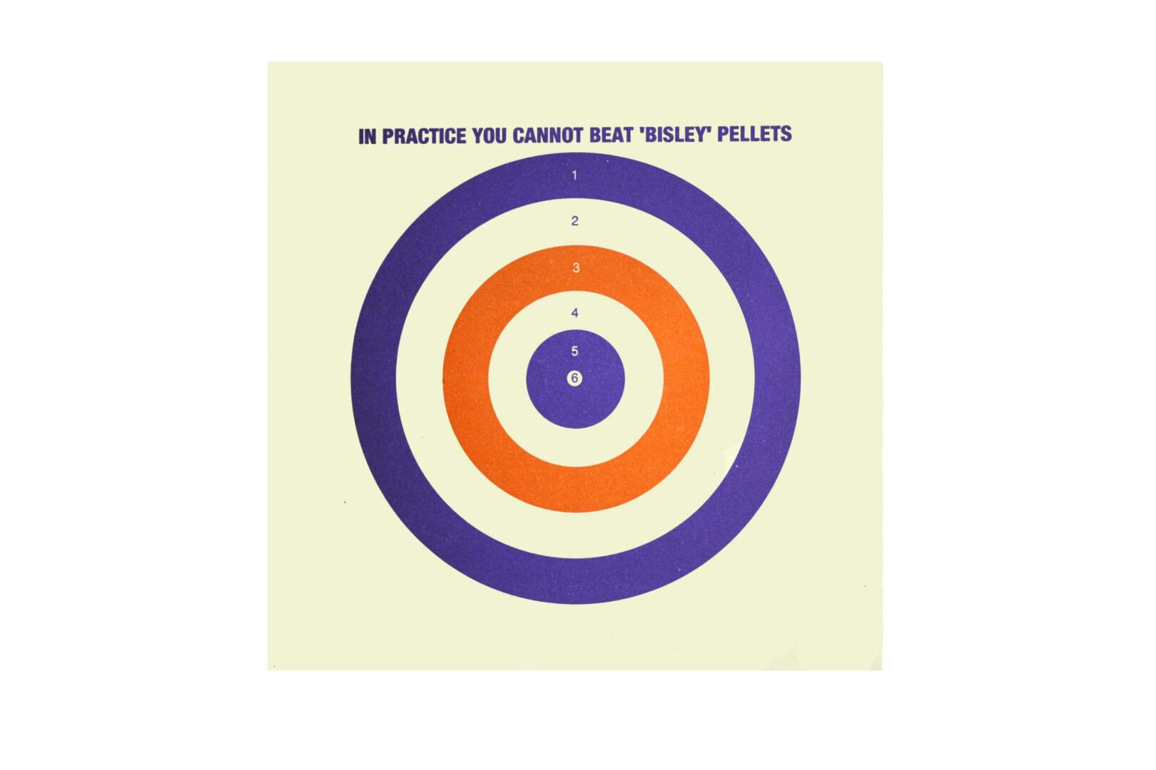 Bisley Coloured Targets 1000 pack