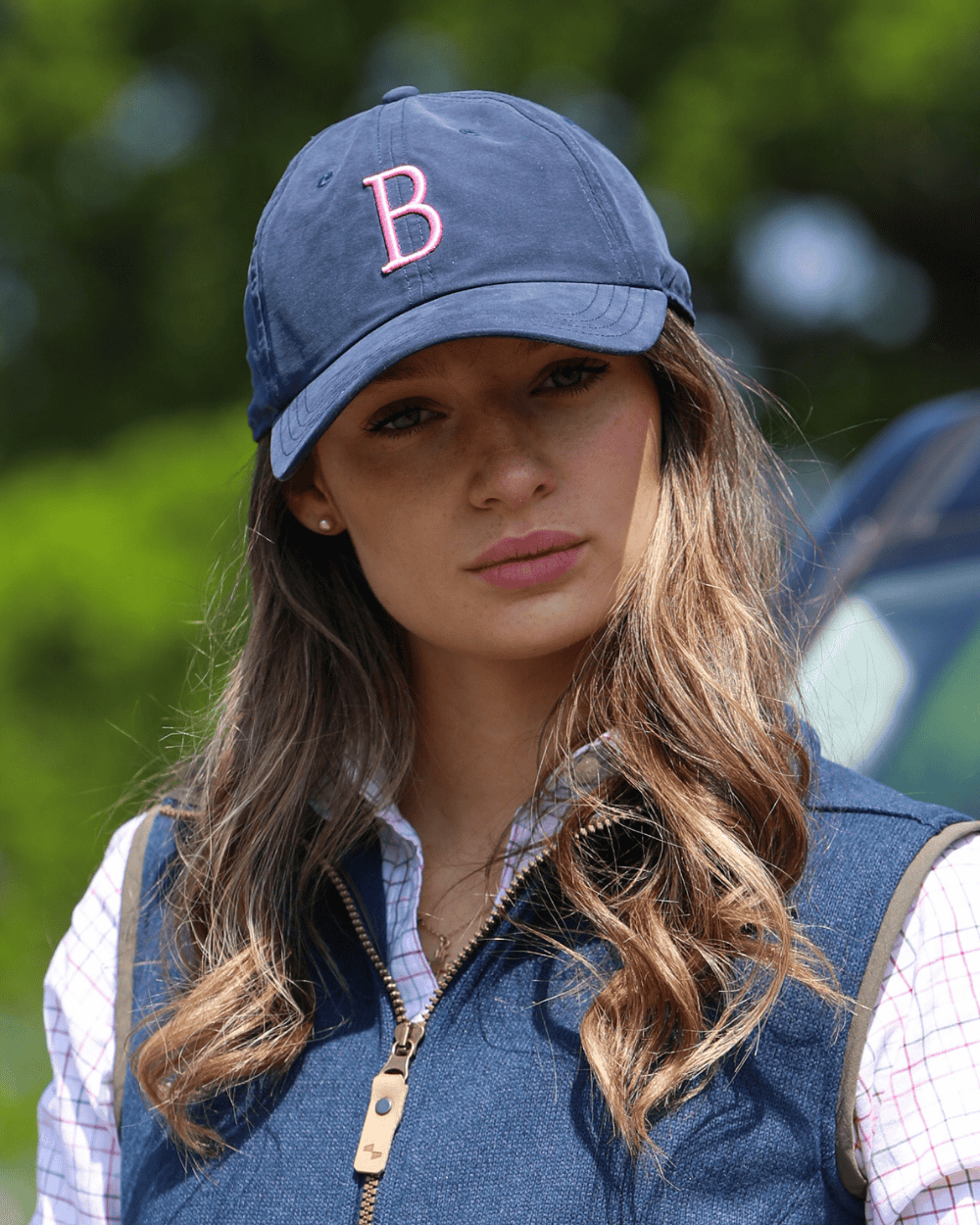 Beretta Cap - Big B Navy / Pink - Image 2