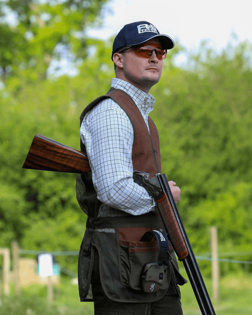 ClayClo Men's Classic Pro Skeet Vest Green