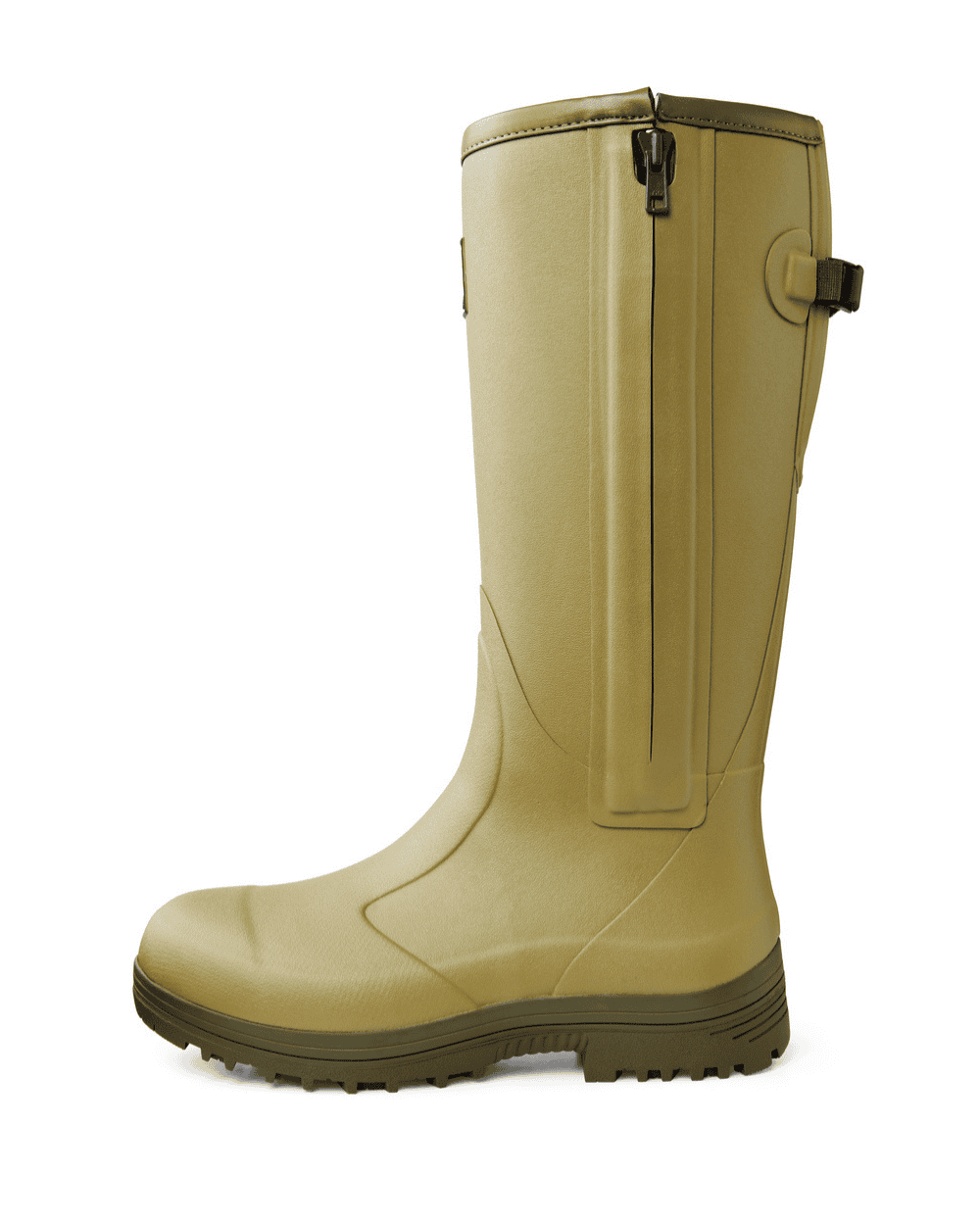 Gateway1 Men's Pheasant Game Boots 18" 5mm Side-Zip Cedar Olive - Image 3