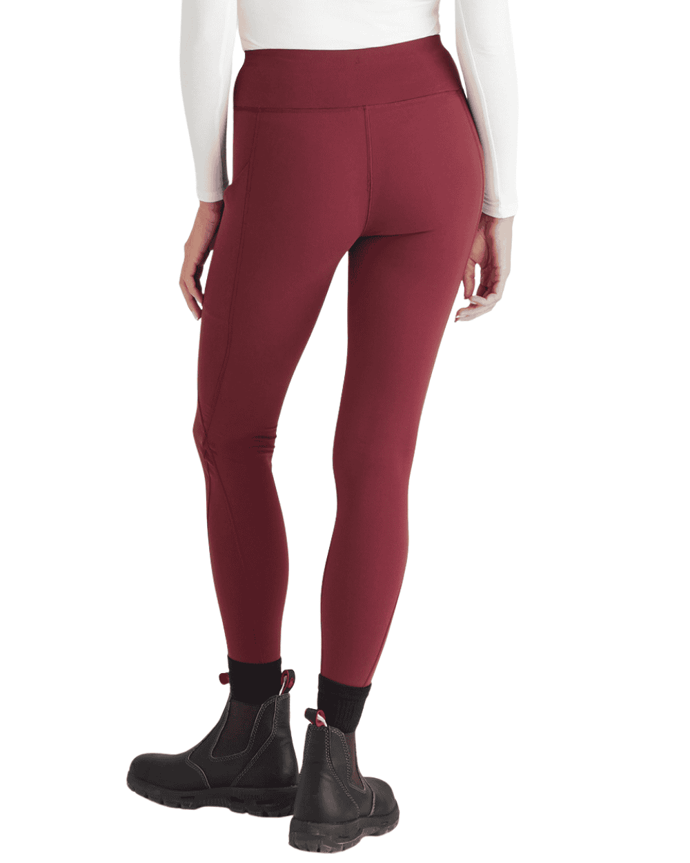 Ridgeline Ladies Infinity Leggings Winter Berry - Image 3